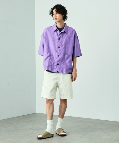 【美品】LEE パッチワーク カバーオール ボアジャケット パープル/ピンク M Lee|リーのカバーオール【公式】通販