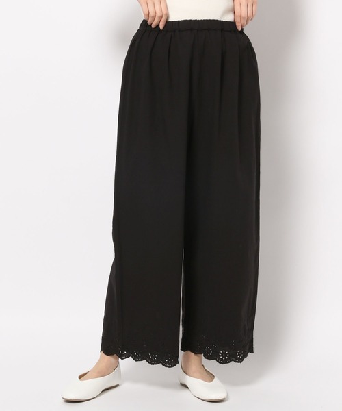 studio CLIP（スタディオクリップ）の「ペチパンツ（その他パンツ・レディース・ブラック/アイボリー/オフホワイト・FREE）」の9枚目の写真