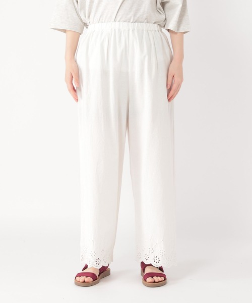 studio CLIP（スタディオクリップ）の「ペチパンツ（その他パンツ・レディース・ブラック/アイボリー/オフホワイト・FREE）」の12枚目の写真