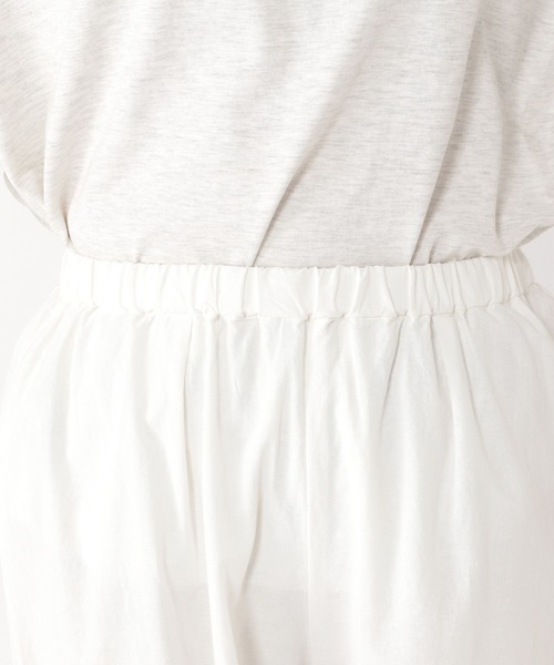 studio CLIP（スタディオクリップ）の「ペチパンツ（その他パンツ・レディース・ブラック/アイボリー/オフホワイト・FREE）」の4枚目の写真