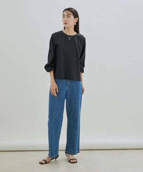 SALON adam et rope'(サロン アダム エ ロペ)の「Silverオーバルネックレス(ネックレス・レディース・シルバー・FREE)」の3枚目の写真