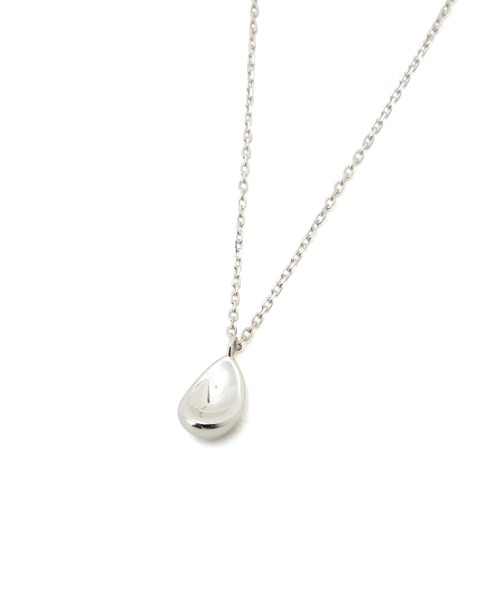 SALON adam et rope'(サロン アダム エ ロペ)の「Silverオーバルネックレス(ネックレス・レディース・シルバー・FREE)」の5枚目の写真