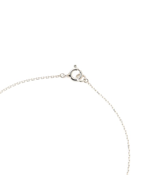 SALON adam et rope'(サロン アダム エ ロペ)の「Silverオーバルネックレス(ネックレス・レディース・シルバー・FREE)」の4枚目の写真