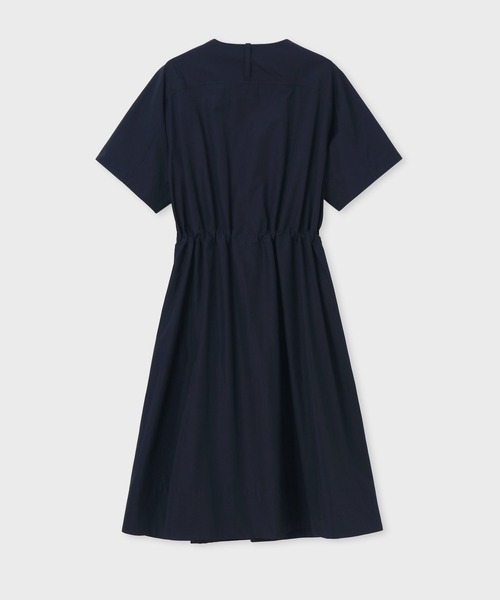 PS Paul Smith ウエストベルト プルオーバー ロングワンピース 38 ウィメンズ 'Signature Pinstripe' シャツワンピース / 255005