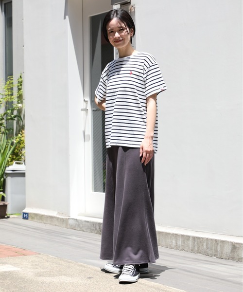 U.S. POLO ASSN.(ユーエスポロアッスン)の「【U.S. POLO ASSN.】U.S.POLOレディース ワンポイント刺繍半袖Tシャツ PLL31201(Tシャツ/カットソー・レディース・オフホワイト/マルチ/ネイビー/ピンク・L/M)」の9枚目の写真