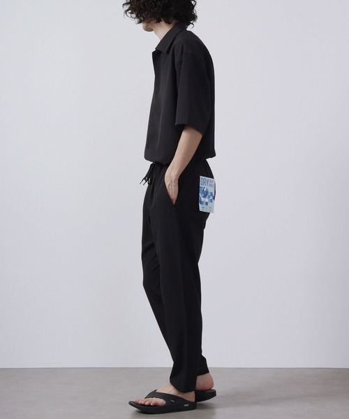 ROOT THREE(ルートスリー)の「ROOT THREE セットアップ ストレッチ 吸汗速乾 上下セット シャツ&パンツ(セットアップ・メンズ・ベージュ/ライトカーキ/ブラック・LL/M/L)」の22枚目の写真