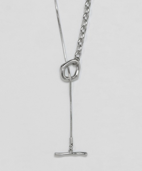 blackdiaoceanオーバルマンテルロングネックレス