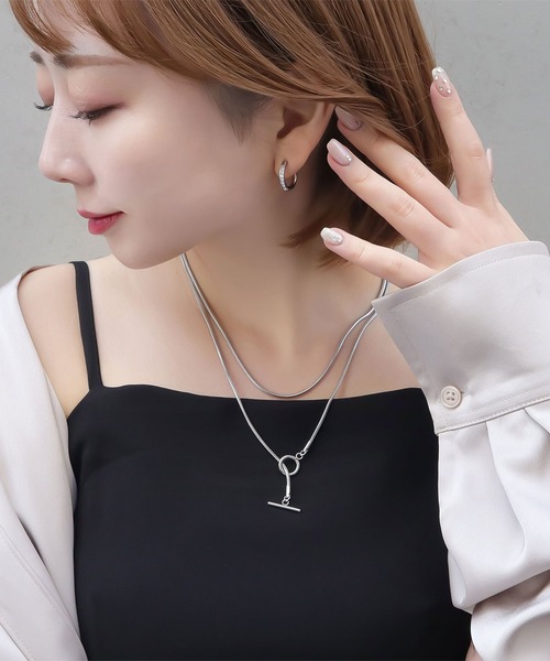 セール】blackdia ocean オーバルマンテルロングネックレス