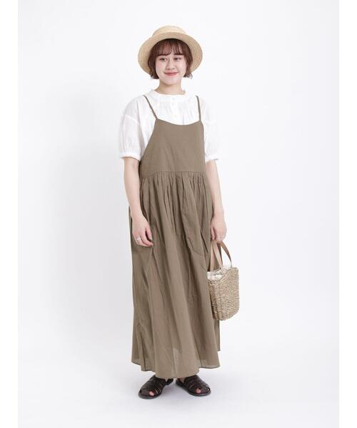 Samansa Mos2（サマンサ モスモス）の「ギャザーブラウス（シャツ/ブラウス・レディース・サックスブルー/オフホワイト/ブラック・F）」の17枚目の写真