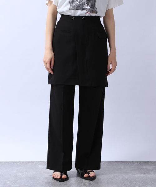 JEANASIS（ジーナシス）の「マルチWAYラップミニスカート/965578（スカート・レディース・ブラック/グレー/ブラウン/グレー系その他・FREE）」の10枚目の写真