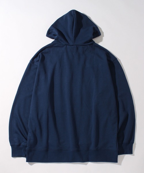 FILA(フィラ)の「【FILA/フィラ】カレッジロゴワッペン ビッグシルエット プルオーバーパーカー(パーカー・メンズ・バーガンディー/コバルトブルー/ダークカーキ・L/M/LL)」の8枚目の写真
