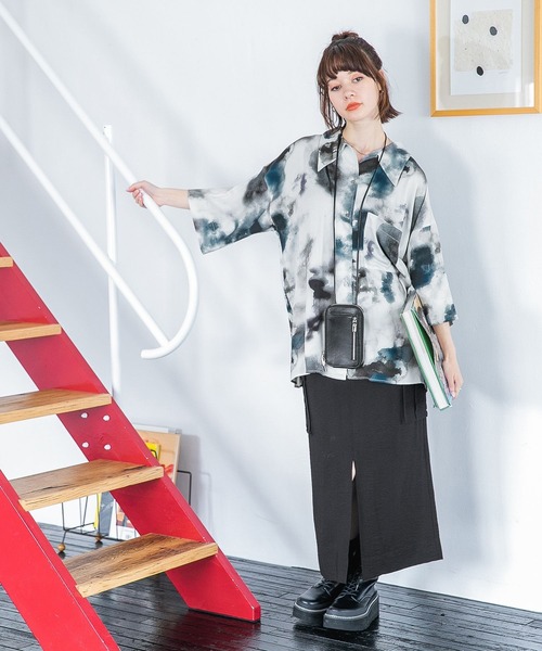 JEANASIS（ジーナシス）の「スカート（スカート・レディース・ブラック・SMALL）」の5枚目の写真
