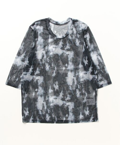 Solace(ソレイス)の「タイダイ柄シアートップス(Tシャツ/カットソー・レディース・ブラック/ブラウン/ネイビー・FREE)」の15枚目の写真