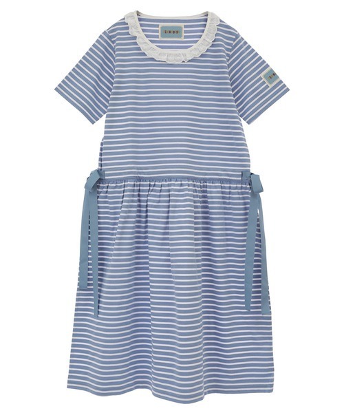 PINK HOUSE(ピンクハウス)の「バスク天竺ボーダーワンピース(ワンピース・レディース・ホワイト×レッド/グレー×ホワイト/ネイビー×ホワイト/ブラック×ホワイト・フリー)」の18枚目の写真