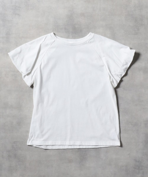 Bonjour Sagan(ボンジュールサガン)の「バルーンラグランスリーブT(Tシャツ/カットソー・レディース・オフホワイト/グレイッシュベージュ/ブラック・FREE)」の21枚目の写真