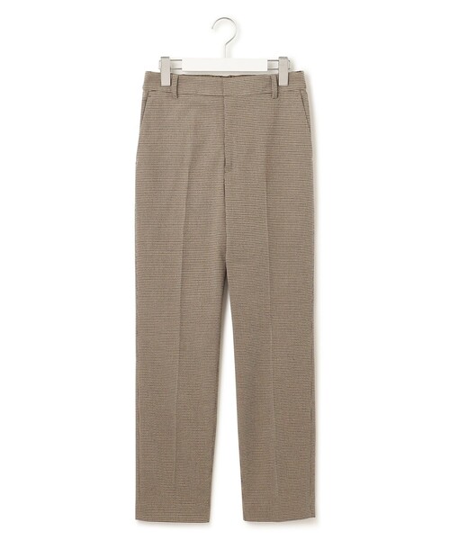 23区（ニジュウサンク）の「【洗える】チェックストレッチ テーパードパンツ（その他パンツ・レディース・ブラック系3/ダークブラウン系3・50/48/46/44）」の10枚目の写真