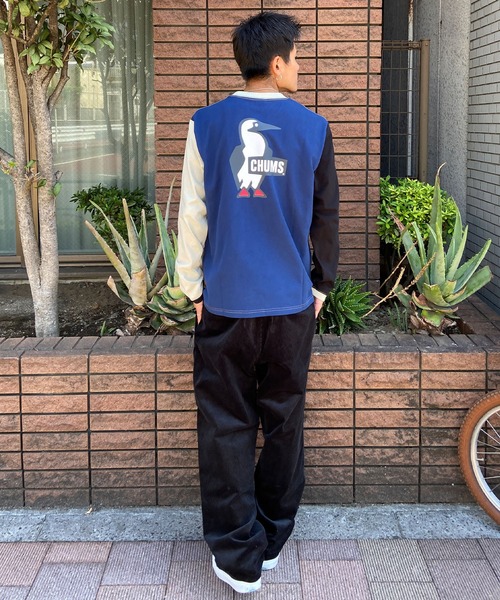 CHUMS（チャムス）の「CHUMS/チャムス ロンＴ/カットソー/長袖ティシャツ バックプリント CH01-2304（Tシャツ/カットソー・メンズ・ベージュ系その他/ブラック/ホワイト/グレイッシュベージュ/ライトブルー・XL/M/L/S）」の9枚目の写真