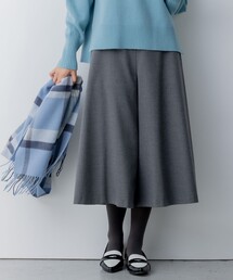 T/Rツイルストレッチ フレアパンツ