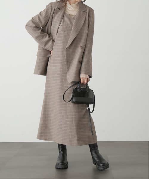 FREE'S MART（フリーズマート）の「【Sシリーズ対応】◆ナローキャミワンピース（ワンピース・レディース・ブラウン系その他/ブラック/ベージュ系その他・SMALL/X-SMALL/MEDIUM）」の19枚目の写真