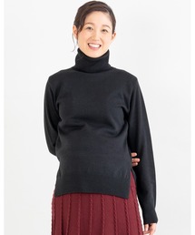 Auntie Rosa（アンティローザ）の「【BREEZE CROSS CLOSET】ウォッシャブルハイネックセーター（マタニティウェア/グッズ・レディース）」