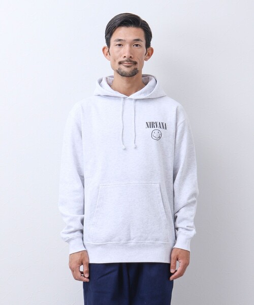 GOOD ROCK SPEED（グッドロックスピード）の「【Good Rock Speed/グッドロックスピード】別注プリントパーカー / NIRVANA / ニルヴァーナ / NEVERMIND（パーカー・メンズ・ライトグレー・M/L/S）」の21枚目の写真