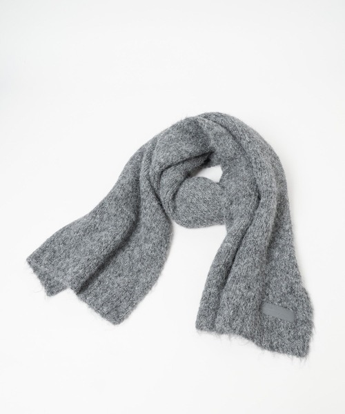 Heather(ヘザー)の「起毛MIXニットマフラー 973244(マフラー・レディース・ベージュ/グレー・ONE SIZE)」の6枚目の写真