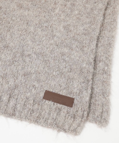 Heather(ヘザー)の「起毛MIXニットマフラー 973244(マフラー・レディース・ベージュ/グレー・ONE SIZE)」の9枚目の写真