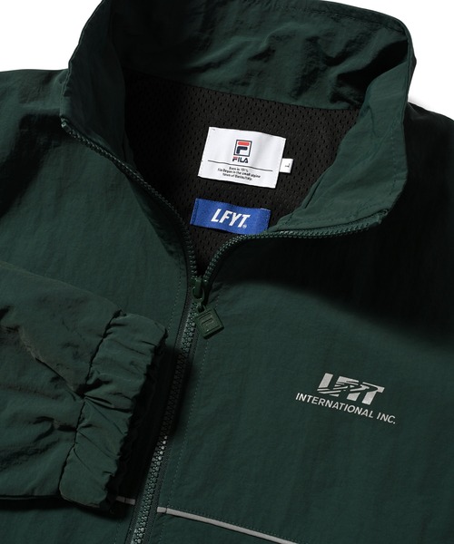 LFYT（エルエフワイティー）の「LFYT ラファイエット [Lafayette] - フィラ コラボ トラック ナイロン ジャケット [FILA × LFYT TRACK JACKET]（ナイロンジャケット・メンズ・グリーン/ブラック/ネイビー・L/XL/XXL/M）」の16枚目の写真