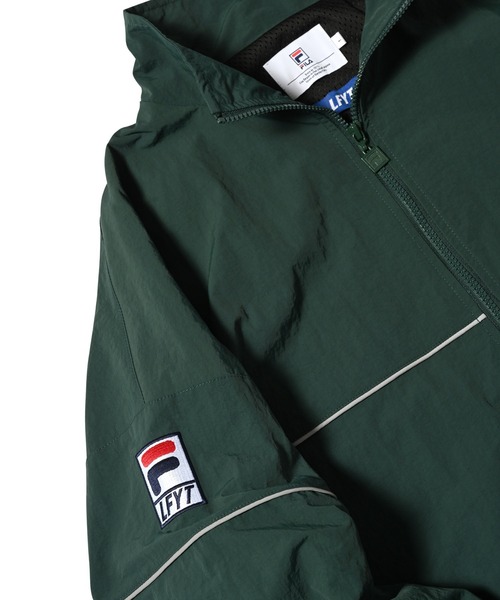 LFYT（エルエフワイティー）の「LFYT ラファイエット [Lafayette] - フィラ コラボ トラック ナイロン ジャケット [FILA × LFYT TRACK JACKET]（ナイロンジャケット・メンズ・グリーン/ブラック/ネイビー・L/XL/XXL/M）」の18枚目の写真