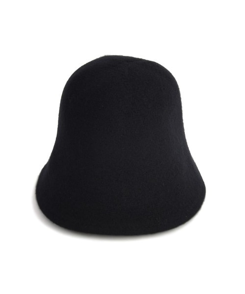 Re:EDIT(リエディ)の「ウール混フェルトバケットハット(ハット・レディース・アイボリー/ブラック・FREE)」の7枚目の写真