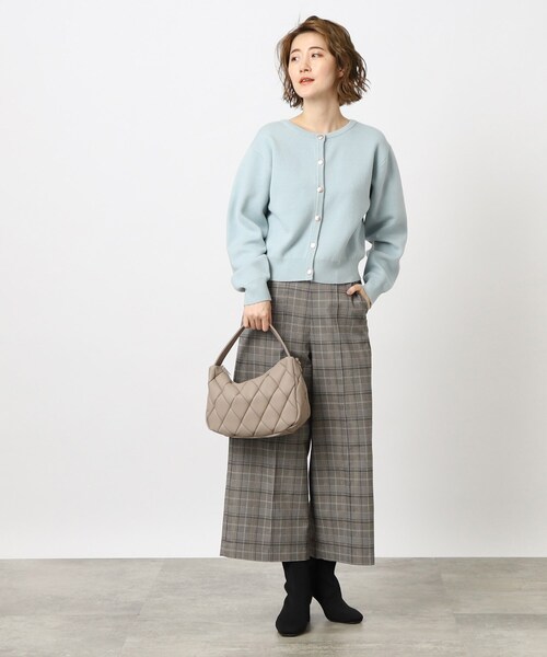 grove（グローブ）の「◆ムーンキルト2WAYショルダー（ショルダーバッグ・レディース・ブラック/グレー/レッド系1・00）」の7枚目の写真