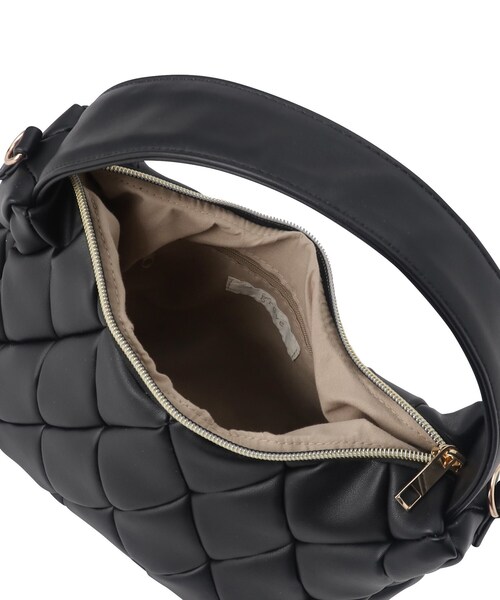 grove（グローブ）の「◆ムーンキルト2WAYショルダー（ショルダーバッグ・レディース・ブラック/グレー/レッド系1・00）」の20枚目の写真