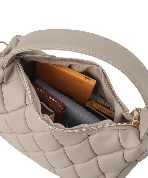 grove（グローブ）の「◆ムーンキルト2WAYショルダー（ショルダーバッグ・レディース・ブラック/グレー/レッド系1・00）」の21枚目の写真