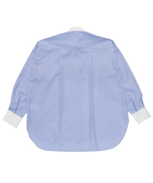 TOKYO SHIRTS（トウキョウシャツ）の「形態安定ノーアイロン 長袖GIBシルエットシャツ（シャツ/ブラウス・レディース・ブルー・FREE）」の2枚目の写真