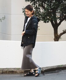 TATRAS × Demi-Luxe BEAMS / 別注 CRIDORLA ナイロン フード ブルゾン