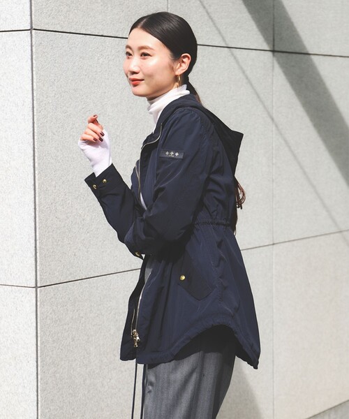 TATRAS × Demi-Luxe BEAMS / 別注 CRIDORLA ナイロン フード ブルゾン