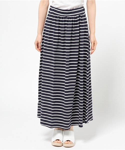 one after another NICE CLAUP（ワンアフターアナザーナイスクラップ）の「【ナイスクラップ】ロングスカート（スカート・レディース・その他12/カーキ/ネイビー・FREE）」の4枚目の写真