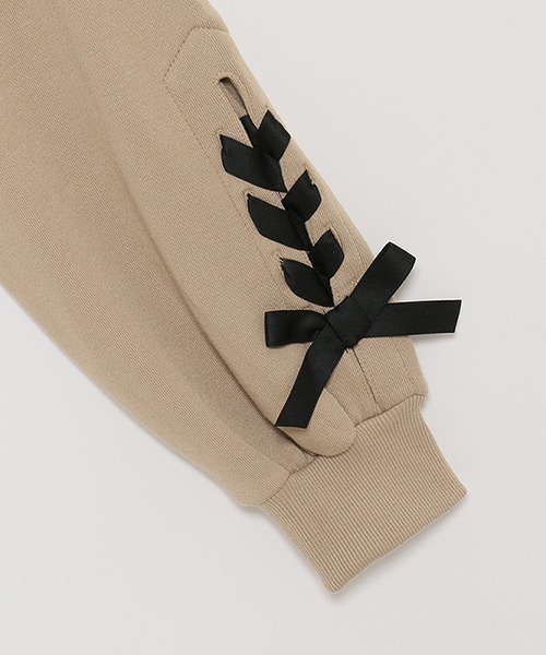 by LOVEiT（バイラビット）の「ラビ子&ヴィヴィドーナツアソートプルオーバー（スウェット・キッズ・モカ/ピンク/ブラック・160cm/120cm/130cm/140cm/150cm）」の9枚目の写真