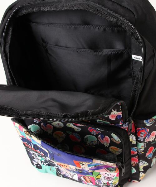 ScoLar（スカラー）の「633411：カラフルPOPな柄MIX 3柄展開リュック（バックパック/リュック・レディース・レッド/ブルー/グリーン・FREE）」の6枚目の写真