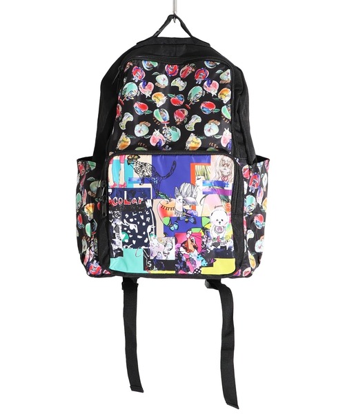 ScoLar（スカラー）の「633411：カラフルPOPな柄MIX 3柄展開リュック（バックパック/リュック・レディース・レッド/ブルー/グリーン・FREE）」の14枚目の写真