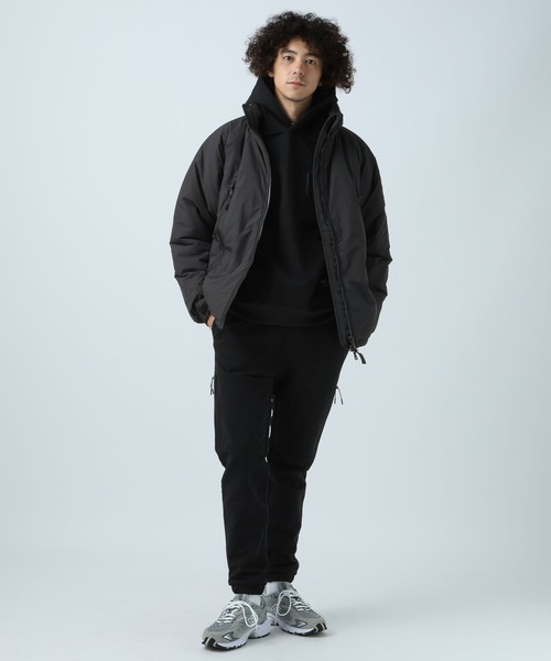 BAYFLOW(ベイフロー)の「【軽量・速乾性】UMW360ウォームフーディ(パーカー・メンズ・ブラック/ベージュ・MEDIUM/LARGE)」の3枚目の写真