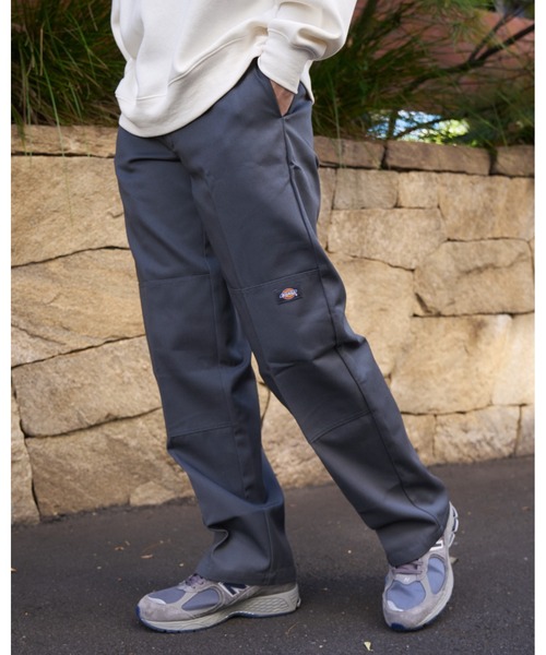 Dickies(ディッキーズ)の「【Dickies/ディッキーズ】 ツイルダブルニー ワークパンツ 85283(チノパンツ・メンズ・チャコール/ブラック/カーキ・30inch/32inch)」の1枚目の写真