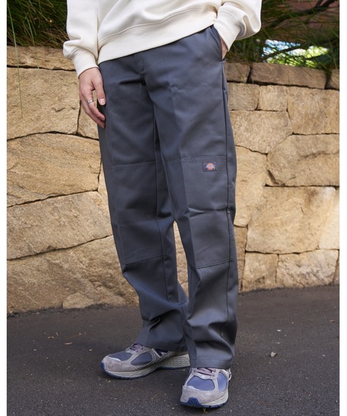 Dickies(ディッキーズ)の「【Dickies/ディッキーズ】 ツイルダブルニー ワークパンツ 85283(チノパンツ・メンズ・チャコール/ブラック/カーキ・30inch/32inch)」の7枚目の写真