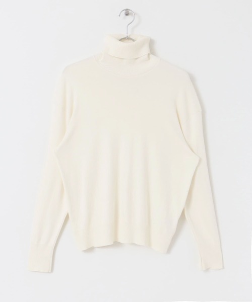 URBAN RESEARCH ROSSO WOMEN(アーバンリサーチ ロッソ)の「GICIPI TIGRE(ニット/セーター・レディース・ネイビー/オフホワイト・3)」の17枚目の写真