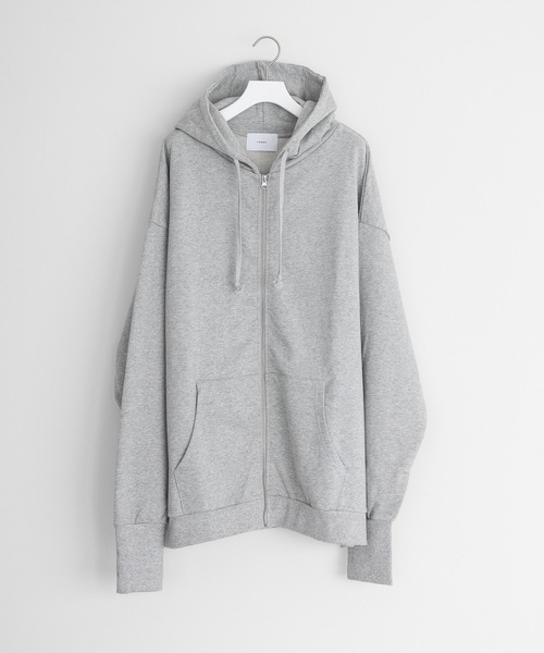 remer（リメール）の「loose heavy zip parker jacket / ルーズヘビージップパーカージャケット（その他アウター・メンズ・ダークグレー/ブラック/アイボリー/ライトグレー/杢グレー・LARGE/MEDIUM/SMALL/X-SMALL）」の8枚目の写真