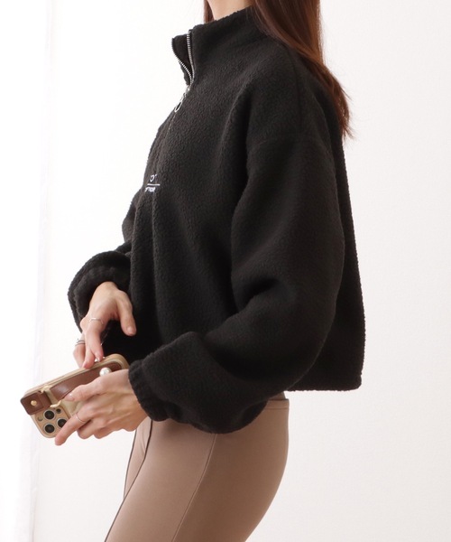 セール】ハーフ ジップ ボア フリース プルオーバー（その他トップス