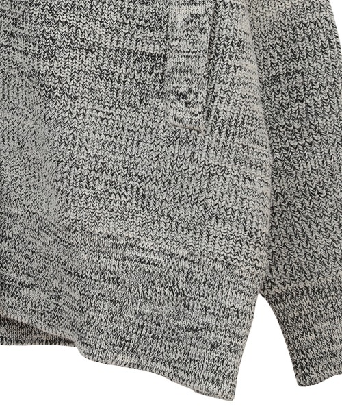 CLANE(クラネ)の「【CLANE/クラネ】BUSTIER SET KNIT C/D/ビスチェセットニットカーデ(カーディガン/ボレロ・レディース・ミント/ネイビー/マルチ・1)」の9枚目の写真