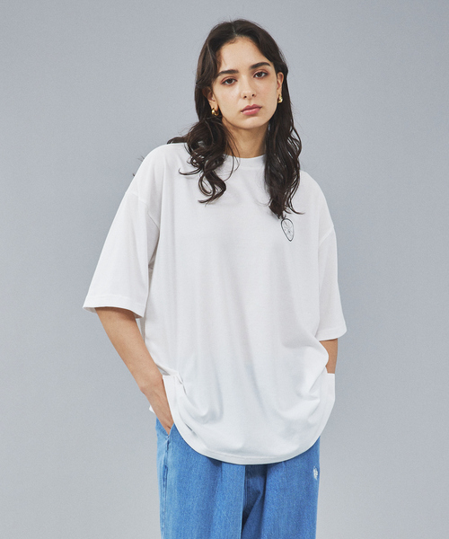 POLeR（ポーラー）の「【POLER / ポーラー】VORTEX POLYESTER Tシャツ（Tシャツ/カットソー・メンズ・ホワイト/ネイビー/ブラック・M/L/XL）」の5枚目の写真