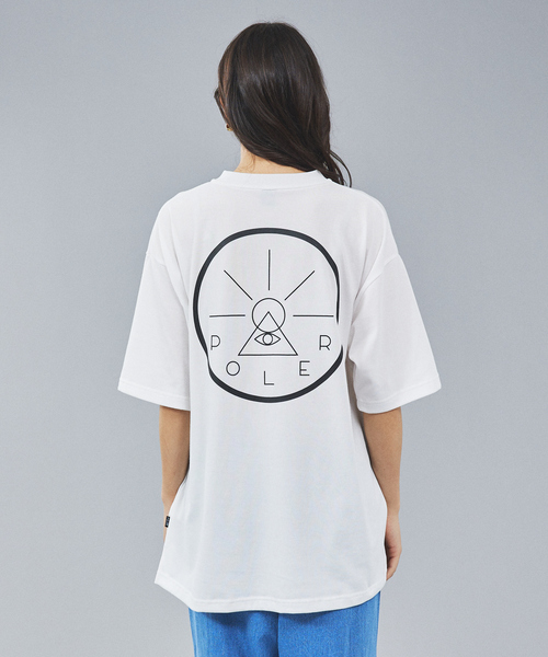 POLeR（ポーラー）の「【POLER / ポーラー】VORTEX POLYESTER Tシャツ（Tシャツ/カットソー・メンズ・ホワイト/ネイビー/ブラック・M/L/XL）」の7枚目の写真