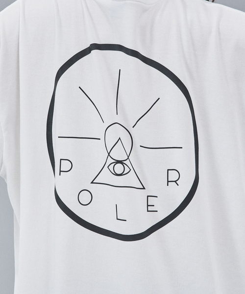 POLeR（ポーラー）の「【POLER / ポーラー】VORTEX POLYESTER Tシャツ（Tシャツ/カットソー・メンズ・ホワイト/ネイビー/ブラック・M/L/XL）」の8枚目の写真